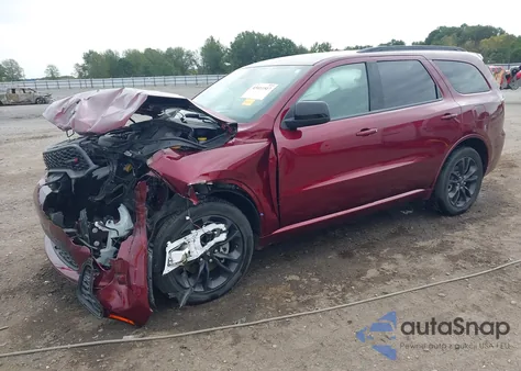 2024 Dodge Durango Gt Rwd из США, поврежденный, VIN 1C4RDHDG8RC137684